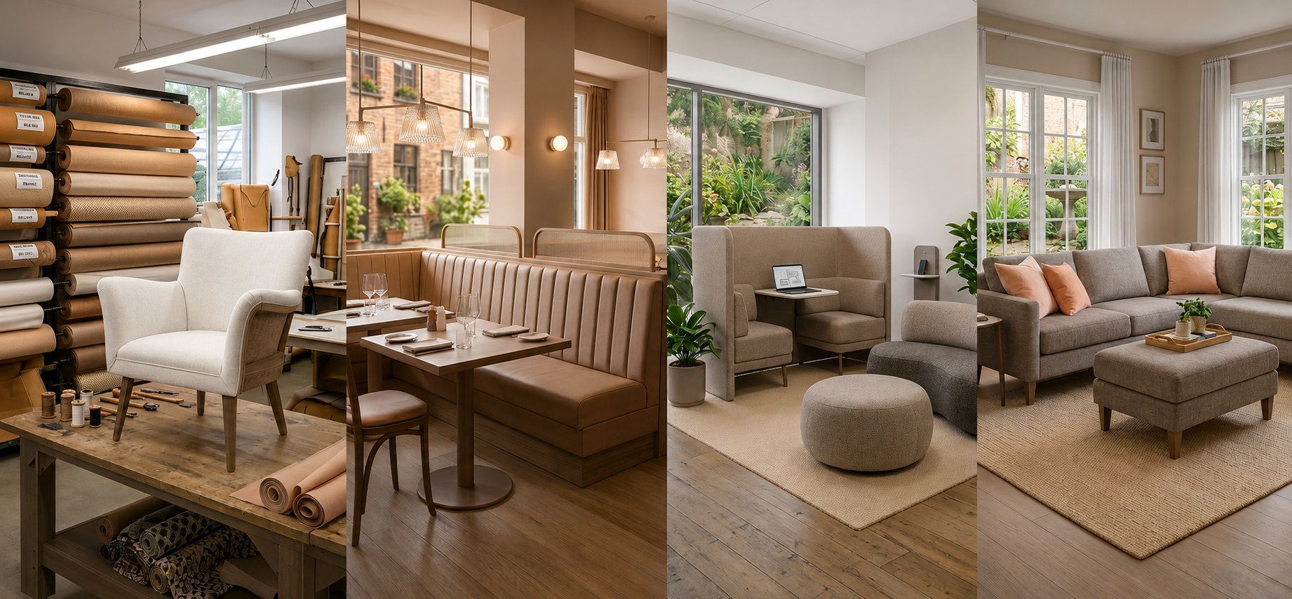 The Couch Factory — homes, hospitality, offices and job work